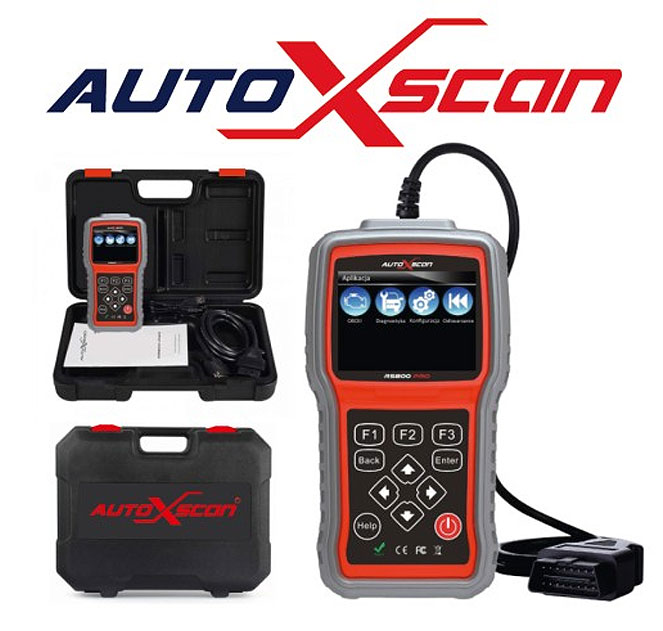 Komputer diagnostyczny AutoXscan RS800PRO